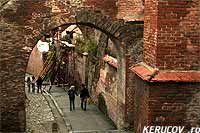 Orasul Sibiu printre picaturi- Cetatea Sibiului