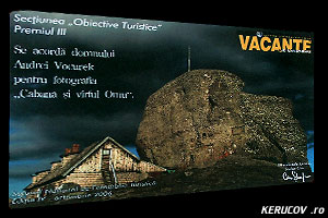 KERUCOV .ro - Fotografie si Webdesign - Cabana si Varful Omu - Premiul III la SNFT 4, Bucuresti, 2006