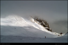 KERUCOV .ro - Fotografie si Webdesign - Babele si Sfinxul, Muntii Bucegi, zapada si ceata