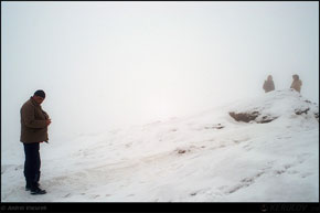 KERUCOV .ro - Fotografie si Webdesign - Babele si Sfinxul, Muntii Bucegi, zapada si ceata