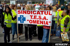 KERUCOV .ro - Fotografie si Jurnale de Calatorie - In Piata Victoriei, marele miting din 19 mai 2010