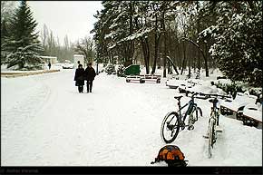 KERUCOV .ro - Fotografie si Jurnale de Calatorie - Viscol pe doua roti prin Parcul Herastrau