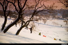 KERUCOV .ro - Fotografie si Jurnale de Calatorie - Culori de iarna prin Bucuresti, filtrate si saturate de Andrei Vocurek