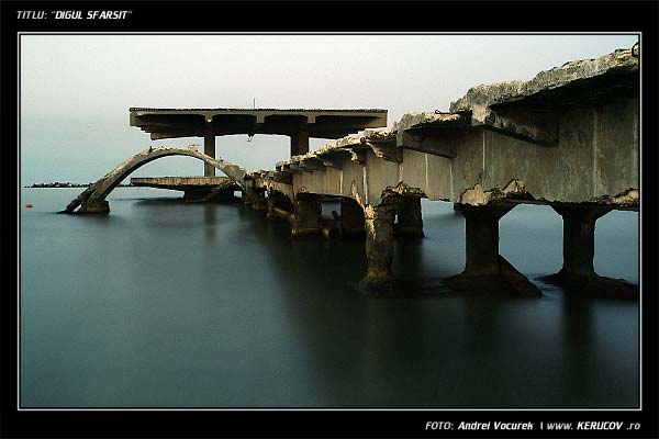 Fotografia Digul sfarsit / , album Imagini la malul Marii Negre / Pictures On The Black Sea Seaside, Mamaia, Romania / Roumanie, KERUCOV .ro © 1997 - 2025 || Andrei Vocurek