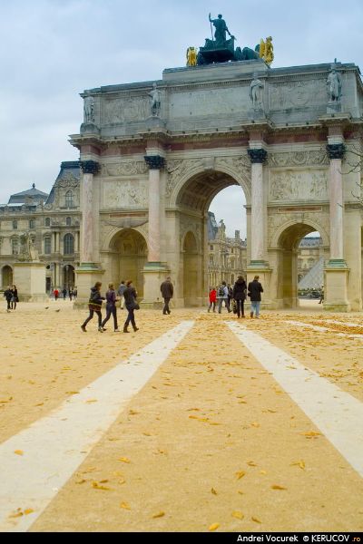 Fotografia Arcul de Triumf Carrousel / L'Arc de Triomphe du Carrousel, album Paris, aici si acolo / Paris, Here And There, Paris, Franta / France, KERUCOV .ro © 1997 - 2025 || Andrei Vocurek