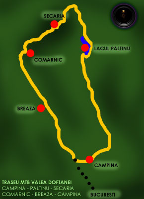 KERUCOV .ro - Fotografie si Webdesign - Traseu MTB Valea Doftanei - Valea Prahovei: Paltinu - Secaria - Comarnic - Breaza - Campina de Andrei Vocurek