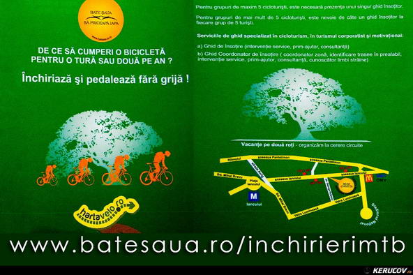 KERUCOV .ro - Fotografie si Jurnale de Calatorie - Traseu MTB Bucuresti - Parcul National - Titan cu bicicleta tandem de Andrei Vocurek