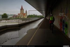 Trasee cu bicicleta MTB XC - Traseu MTB Viena - Hainburg - Wolfsthal - Bratislava : EuroVelo 6 - 1 de Andrei Vocurek