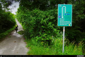 Trasee cu bicicleta MTB XC - Traseu MTB Viena - Hainburg - Wolfsthal - Bratislava : EuroVelo 6 - 1 de Andrei Vocurek