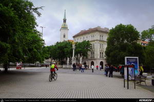Trasee cu bicicleta MTB XC - Traseu MTB Bratislava - Horny Bar - Medvedov - Gyor : EuroVelo 6 - 2 de Andrei Vocurek