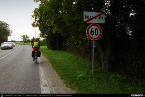 Trasee cu bicicleta MTB XC - Traseu MTB Bratislava - Horny Bar - Medvedov - Gyor : EuroVelo 6 - 2 de Andrei Vocurek