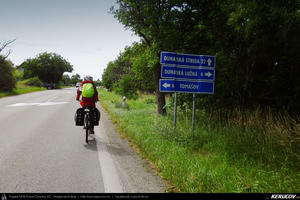 Trasee cu bicicleta MTB XC - Traseu MTB Bratislava - Horny Bar - Medvedov - Gyor : EuroVelo 6 - 2 de Andrei Vocurek