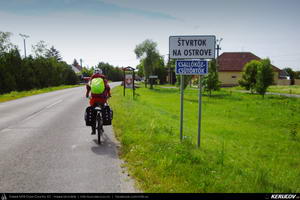 Trasee cu bicicleta MTB XC - Traseu MTB Bratislava - Horny Bar - Medvedov - Gyor : EuroVelo 6 - 2 de Andrei Vocurek