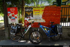 Trasee cu bicicleta MTB XC - Traseu MTB Bratislava - Horny Bar - Medvedov - Gyor : EuroVelo 6 - 2 de Andrei Vocurek