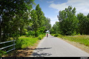 Trasee cu bicicleta MTB XC - Traseu MTB Bratislava - Horny Bar - Medvedov - Gyor : EuroVelo 6 - 2 de Andrei Vocurek