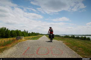 Trasee cu bicicleta MTB XC - Traseu MTB Bratislava - Horny Bar - Medvedov - Gyor : EuroVelo 6 - 2 de Andrei Vocurek