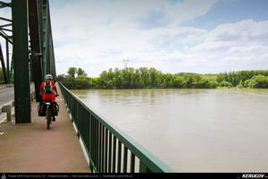 Trasee cu bicicleta MTB XC - Traseu MTB Bratislava - Horny Bar - Medvedov - Gyor : EuroVelo 6 - 2 de Andrei Vocurek
