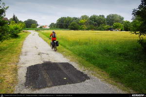Trasee cu bicicleta MTB XC - Traseu MTB Bratislava - Horny Bar - Medvedov - Gyor : EuroVelo 6 - 2 de Andrei Vocurek