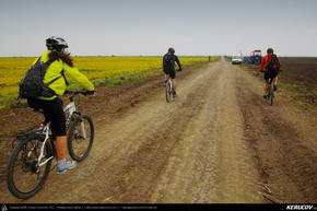 Trasee cu bicicleta MTB XC - Traseu MTB Lehliu Gara - Lacul Mostistea - Sultana - Luptatori - Lehliu Gara de Andrei Vocurek