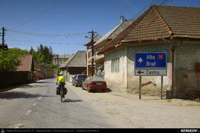 Trasee cu bicicleta MTB XC - Traseu MTB Rosia Montana - Mogos - Intregalde - Cheile Galdei - Teius de Andrei Vocurek