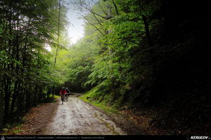 Trasee cu bicicleta MTB XC - Traseu MTB Caciulata - Valea Pausa - Manastirea Stanisoara - Manastirea Turnu - Calimanesti (Parcul National Cozia) de Andrei Vocurek