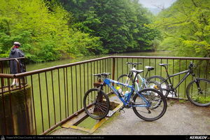 Trasee cu bicicleta MTB XC - Traseu MTB Caciulata - Valea Pausa - Manastirea Stanisoara - Manastirea Turnu - Calimanesti (Parcul National Cozia) de Andrei Vocurek