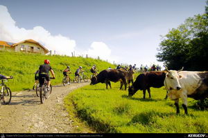 Trasee cu bicicleta MTB XC - Traseu MTB Cozia MTB 2014: Calimanesti - Serbanesti - Seaca - Babuesti - Jiblea Veche (concurs MTB) de Andrei Vocurek