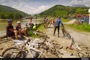 Trasee cu bicicleta MTB XC - Traseu MTB Cozia MTB 2014: Calimanesti - Serbanesti - Seaca - Babuesti - Jiblea Veche (concurs MTB) de Andrei Vocurek