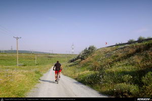 Trasee cu bicicleta MTB XC - Traseu MTB Cernavoda - Medgidia - Poarta Alba - Murfatlar - Agigea - Constanta (Canalul Dunare - Marea Neagra) de Andrei Vocurek