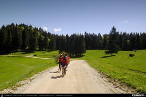 Trasee cu bicicleta MTB XC - Traseu MTB Predeal - Poiana Secuilor - Cheile Rasnoavei - Paraul Rece - Predeal de Andrei Vocurek
