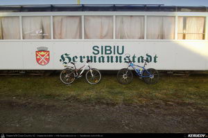 Trasee cu bicicleta MTB XC - Traseu MTB Sibiu - Rasinari - Gura Raului - Poplaca - Dumbrava Sibiului (Marginimea Sibiului) de Andrei Vocurek