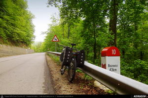 Trasee cu bicicleta MTB XC - Traseu MTB Oravita - Bozovici - Petnic - Mehadia - Baile Herculane (Banatul Montan / Cheile Minisului - Cascada Bigar) de Andrei Vocurek