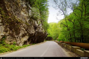 Trasee cu bicicleta MTB XC - Traseu MTB Oravita - Bozovici - Petnic - Mehadia - Baile Herculane (Banatul Montan / Cheile Minisului - Cascada Bigar) de Andrei Vocurek