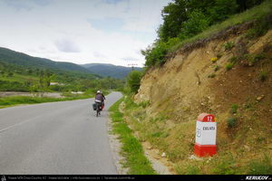 Trasee cu bicicleta MTB XC - Traseu MTB Orsova - Eselnita - Dubova - Svinita - Berzasca - Coronini (Clisura Dunarii / Portile de Fier - Cazanele Dunarii) de Andrei Vocurek