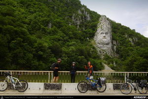 Trasee cu bicicleta MTB XC - Traseu MTB Orsova - Eselnita - Dubova - Svinita - Berzasca - Coronini (Clisura Dunarii / Portile de Fier - Cazanele Dunarii) de Andrei Vocurek
