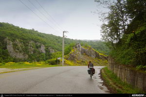 Trasee cu bicicleta MTB XC - Traseu MTB Orsova - Eselnita - Dubova - Svinita - Berzasca - Coronini (Clisura Dunarii / Portile de Fier - Cazanele Dunarii) de Andrei Vocurek