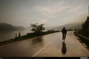 Trasee cu bicicleta MTB XC - Traseu MTB Orsova - Eselnita - Dubova - Svinita - Berzasca - Coronini (Clisura Dunarii / Portile de Fier - Cazanele Dunarii) de Andrei Vocurek