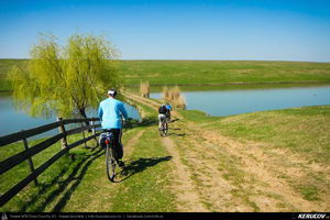 Trasee cu bicicleta MTB XC - Traseu MTB Bucuresti - Branesti - Islaz - Belciugatele - Candeasca (Cu bicicleta la tara - Balta Belciugatele) de Andrei Vocurek