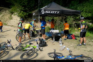 Trasee cu bicicleta MTB XC - Traseu MTB Campina Open MTB 2015: Platoul Muscel - Dealul Voila - Plaiu Campinei - Valea Oprii - Cornu - Platoul Muscel (concurs MTB) de Andrei Vocurek