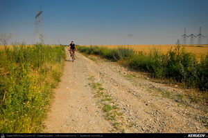 Trasee cu bicicleta MTB XC - Traseu MTB Cernavoda - Capidava - Pantelimon - Targusor - Mihail Kogalniceanu - Medgidia (Cetatea Capidava si Cetatea Ulmetum) de Andrei Vocurek