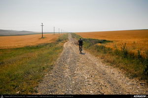 Trasee cu bicicleta MTB XC - Traseu MTB Cernavoda - Capidava - Pantelimon - Targusor - Mihail Kogalniceanu - Medgidia (Cetatea Capidava si Cetatea Ulmetum) de Andrei Vocurek