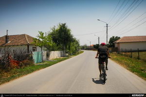 Trasee cu bicicleta MTB XC - Traseu MTB Cernavoda - Capidava - Pantelimon - Targusor - Mihail Kogalniceanu - Medgidia (Cetatea Capidava si Cetatea Ulmetum) de Andrei Vocurek