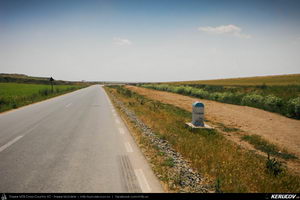 Trasee cu bicicleta MTB XC - Traseu MTB Cernavoda - Capidava - Pantelimon - Targusor - Mihail Kogalniceanu - Medgidia (Cetatea Capidava si Cetatea Ulmetum) de Andrei Vocurek