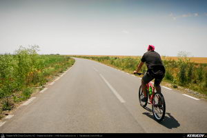 Trasee cu bicicleta MTB XC - Traseu MTB Cernavoda - Capidava - Pantelimon - Targusor - Mihail Kogalniceanu - Medgidia (Cetatea Capidava si Cetatea Ulmetum) de Andrei Vocurek