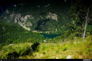 Trasee cu bicicleta MTB XC - Traseu MTB Muntii Capatanii: Petrimanu - Curmatura Oltetului - Polovragi - Horezu - Tomsani - Babeni (Lacul Petrimanu - Lacul Galbenu - Pasul Curmatura Oltetului - Cheile Oltetului) de Andrei Vocurek