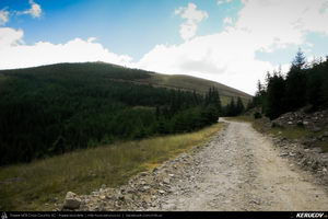 Trasee cu bicicleta MTB XC - Traseu MTB Muntii Capatanii: Petrimanu - Curmatura Oltetului - Polovragi - Horezu - Tomsani - Babeni (Lacul Petrimanu - Lacul Galbenu - Pasul Curmatura Oltetului - Cheile Oltetului) de Andrei Vocurek