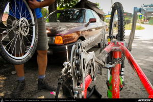Trasee cu bicicleta MTB XC - Traseu MTB Muntii Capatanii: Petrimanu - Curmatura Oltetului - Polovragi - Horezu - Tomsani - Babeni (Lacul Petrimanu - Lacul Galbenu - Pasul Curmatura Oltetului - Cheile Oltetului) de Andrei Vocurek