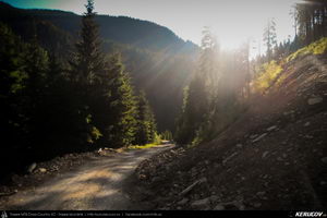 Trasee cu bicicleta MTB XC - Traseu MTB Muntii Capatanii: Petrimanu - Curmatura Oltetului - Polovragi - Horezu - Tomsani - Babeni (Lacul Petrimanu - Lacul Galbenu - Pasul Curmatura Oltetului - Cheile Oltetului) de Andrei Vocurek