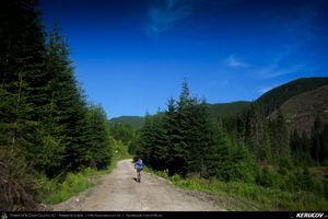 Trasee cu bicicleta MTB XC - Traseu MTB Muntii Capatanii: Petrimanu - Curmatura Oltetului - Polovragi - Horezu - Tomsani - Babeni (Lacul Petrimanu - Lacul Galbenu - Pasul Curmatura Oltetului - Cheile Oltetului) de Andrei Vocurek
