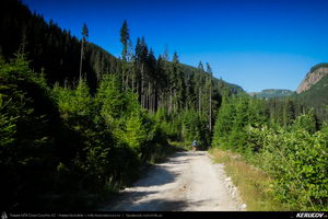 Trasee cu bicicleta MTB XC - Traseu MTB Muntii Capatanii: Petrimanu - Curmatura Oltetului - Polovragi - Horezu - Tomsani - Babeni (Lacul Petrimanu - Lacul Galbenu - Pasul Curmatura Oltetului - Cheile Oltetului) de Andrei Vocurek